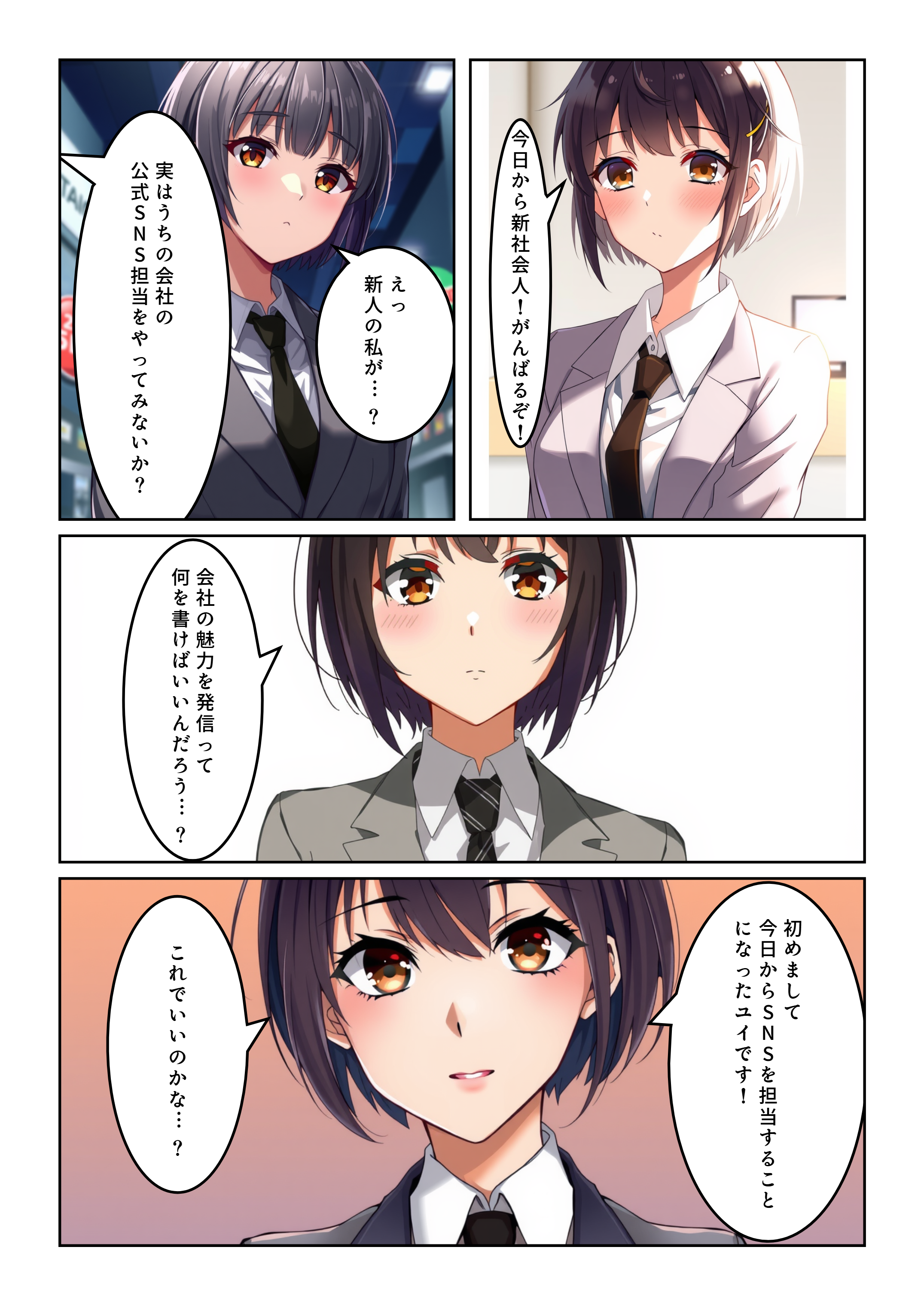 テスト出版 ゆいの会社員生活